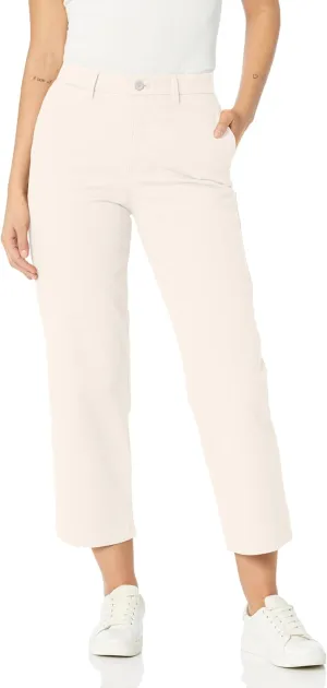 Dockers Women's Straight Fit High Rise Weekend Chino Pants