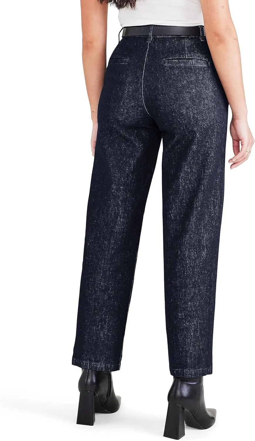 Dockers Women's Straight Fit High Rise Weekend Chino Pants