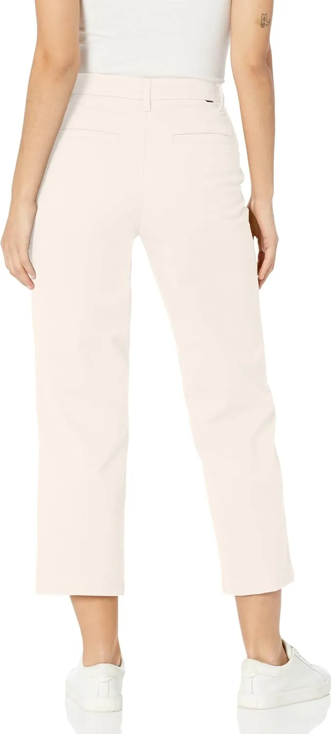 Dockers Women's Straight Fit High Rise Weekend Chino Pants