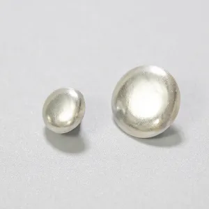 Domed Pewter Button - $.90 - $1.00