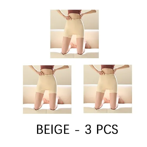 Double-layer Front CrotchIce Silk Safety Shorts