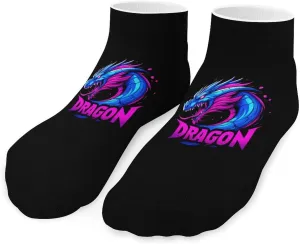 Dragon Unisex Activewear Ankle Socks Lightweight Low Cut And No Show Socks