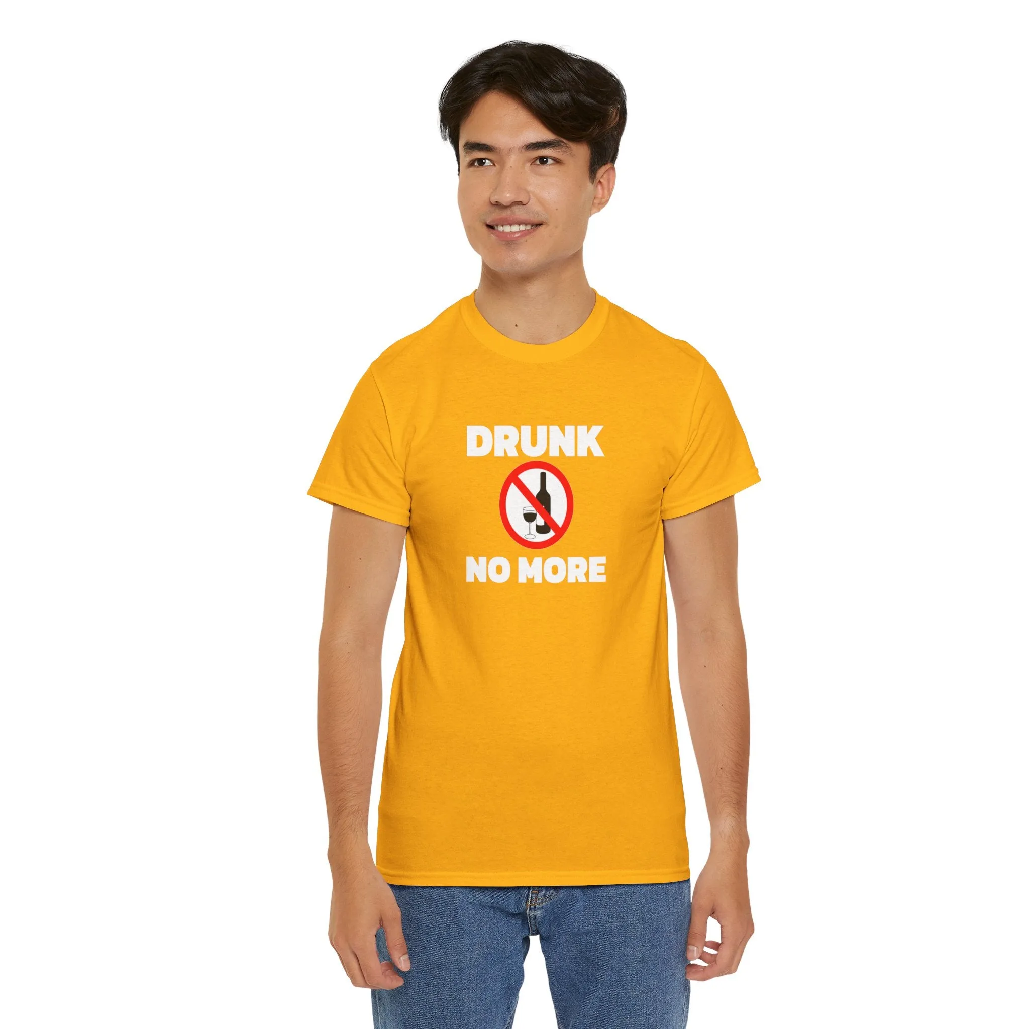 Drunk no more Unisex Heavy Cotton Tee