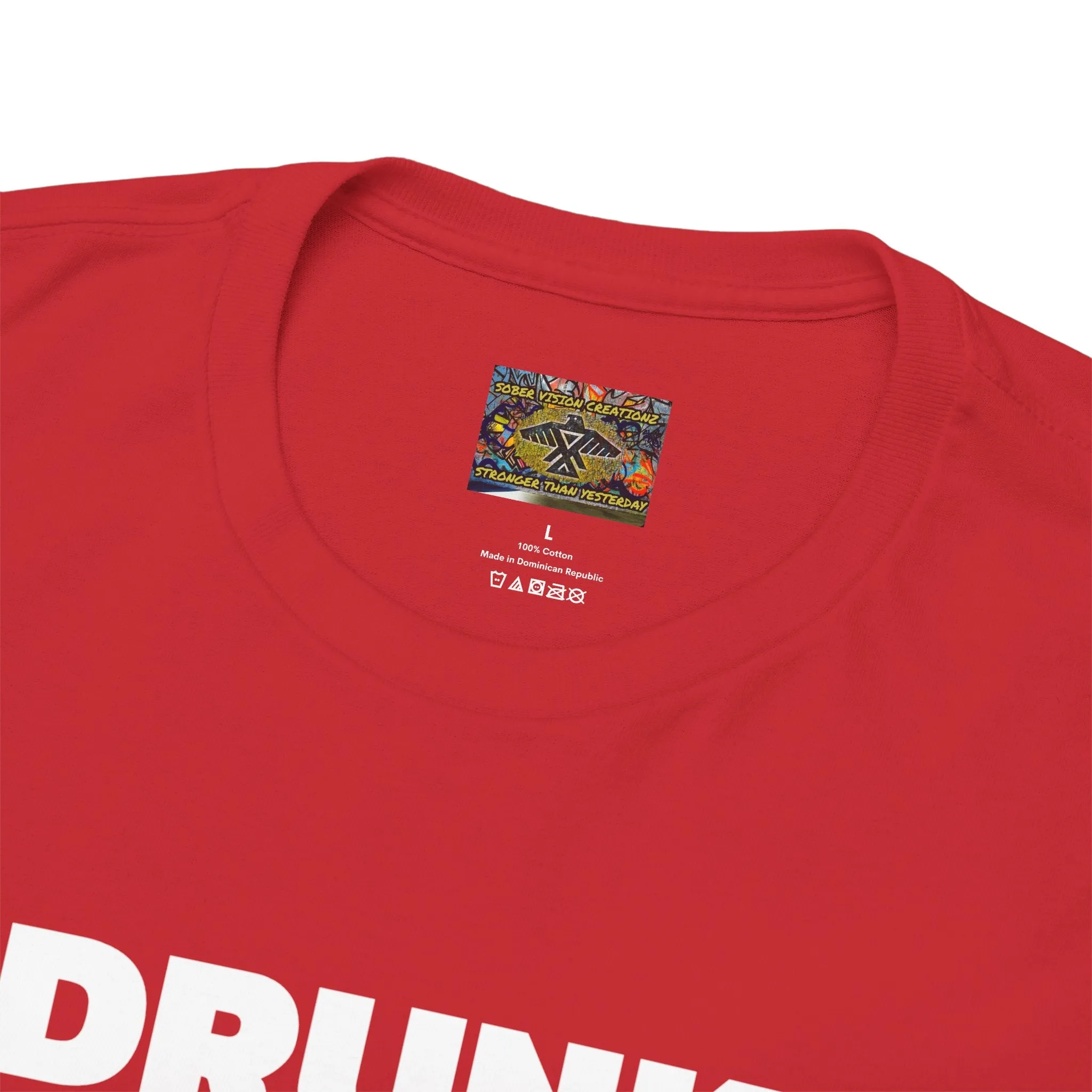 Drunk no more Unisex Heavy Cotton Tee