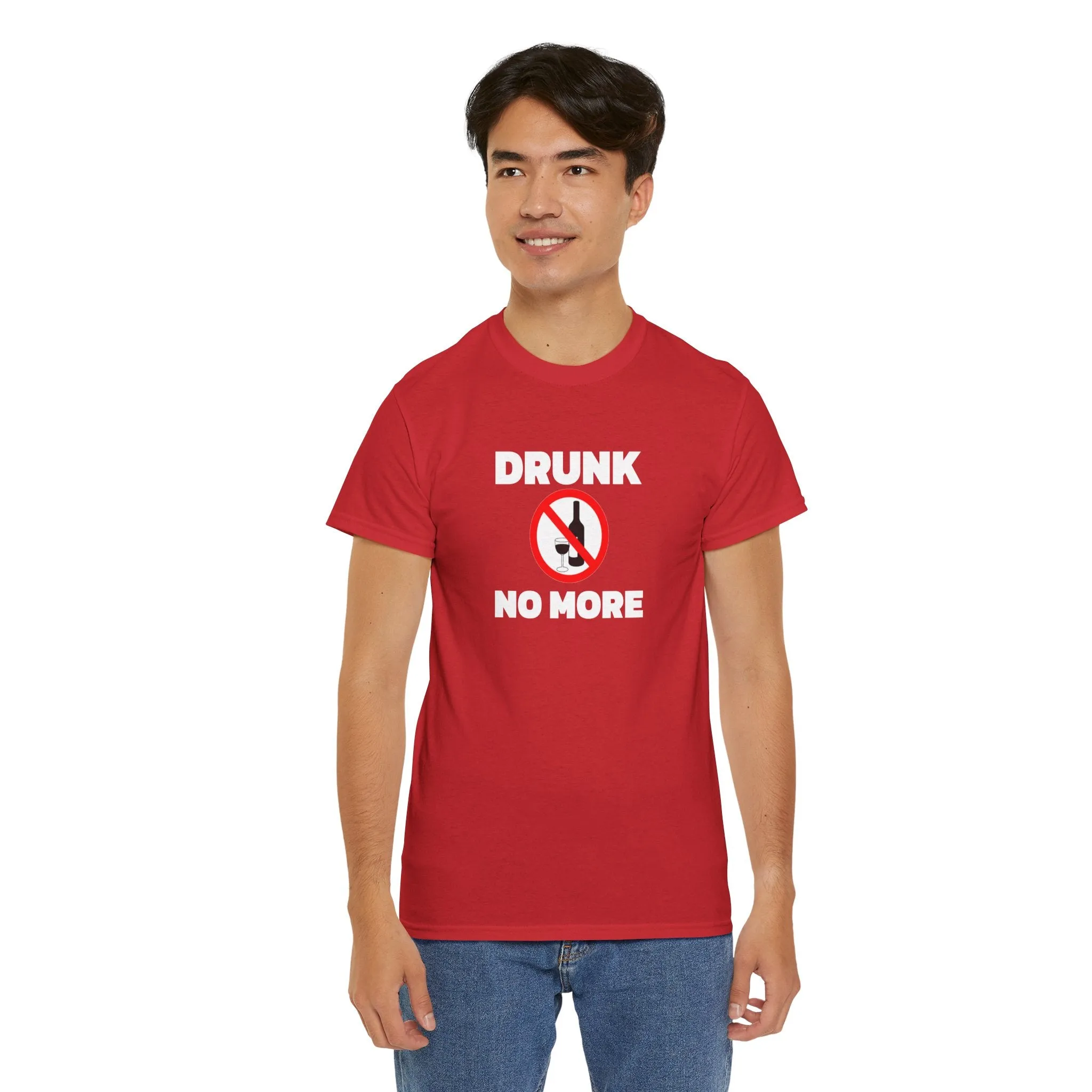 Drunk no more Unisex Heavy Cotton Tee