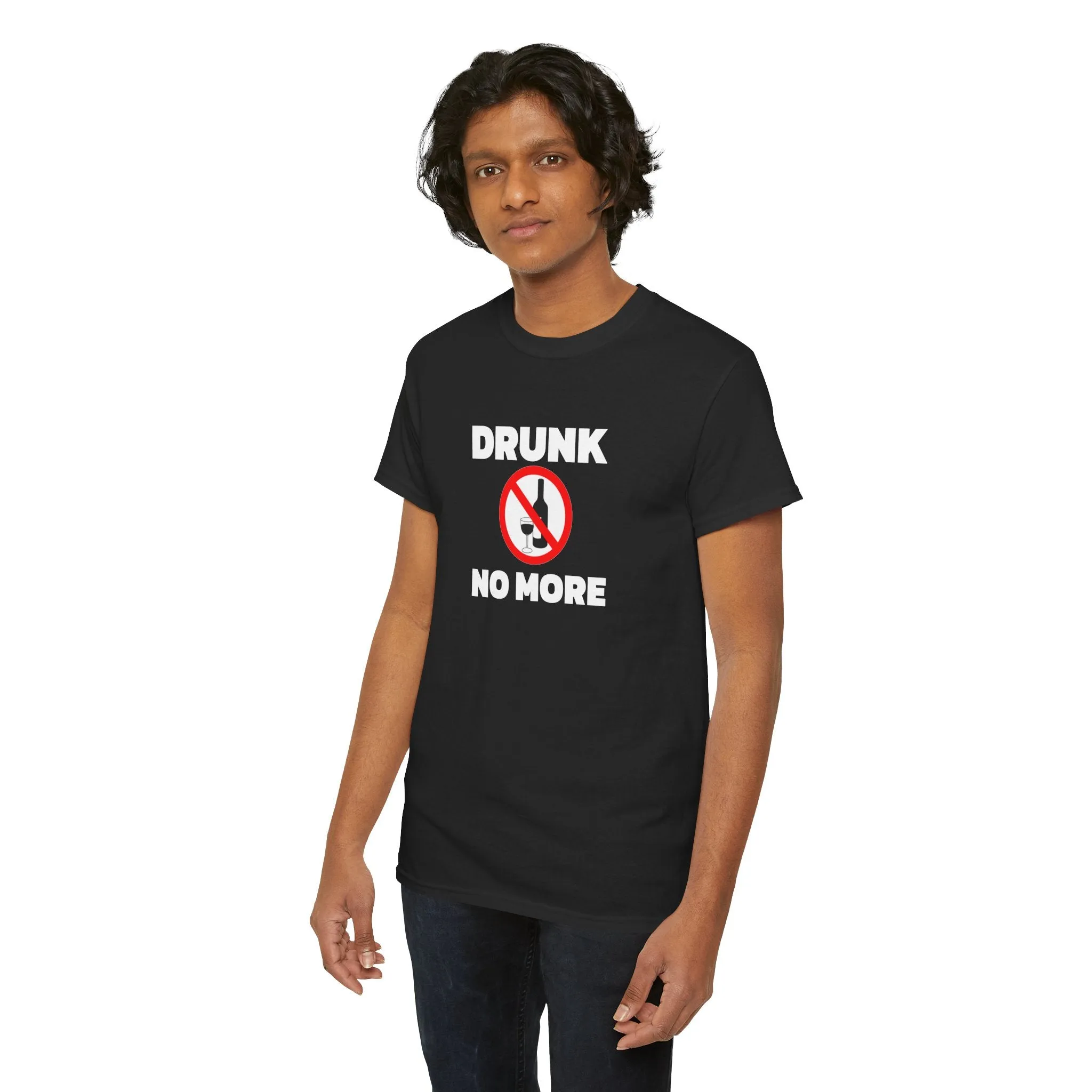Drunk no more Unisex Heavy Cotton Tee