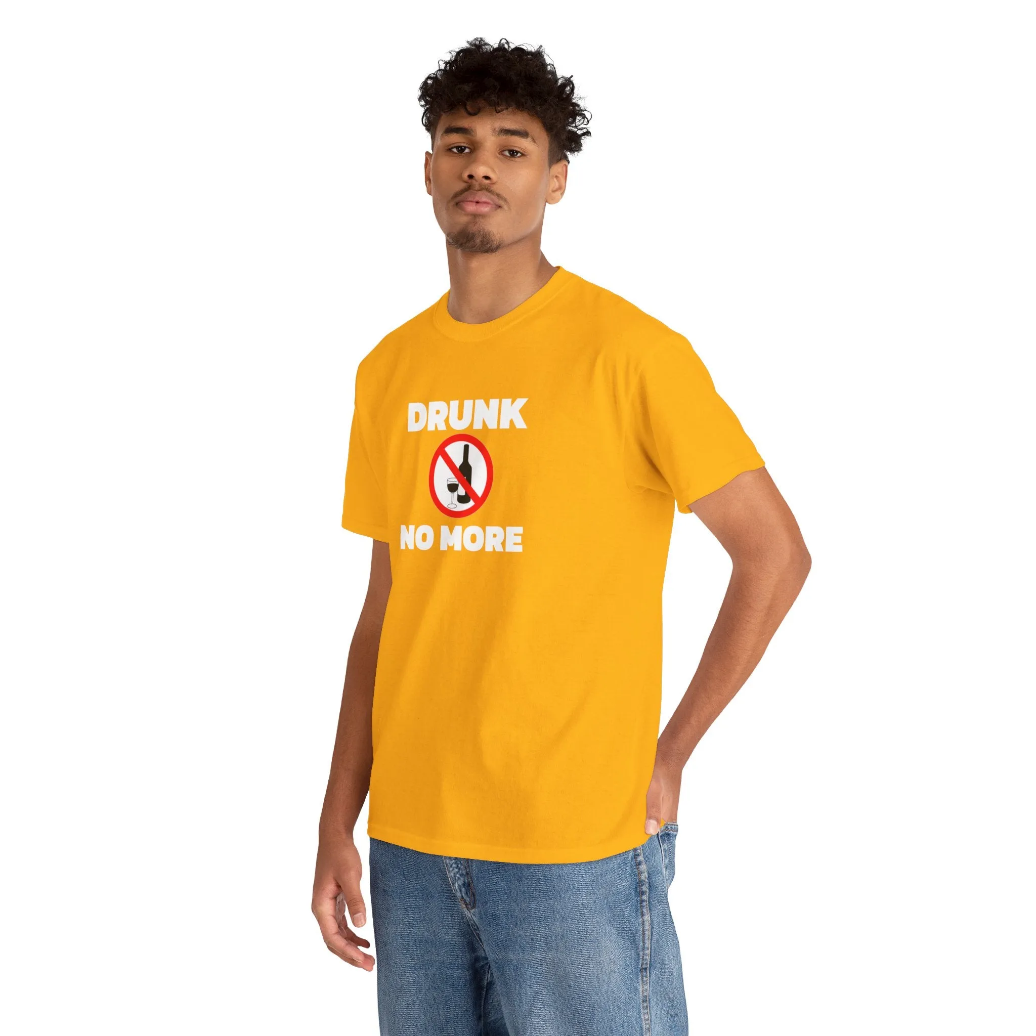 Drunk no more Unisex Heavy Cotton Tee