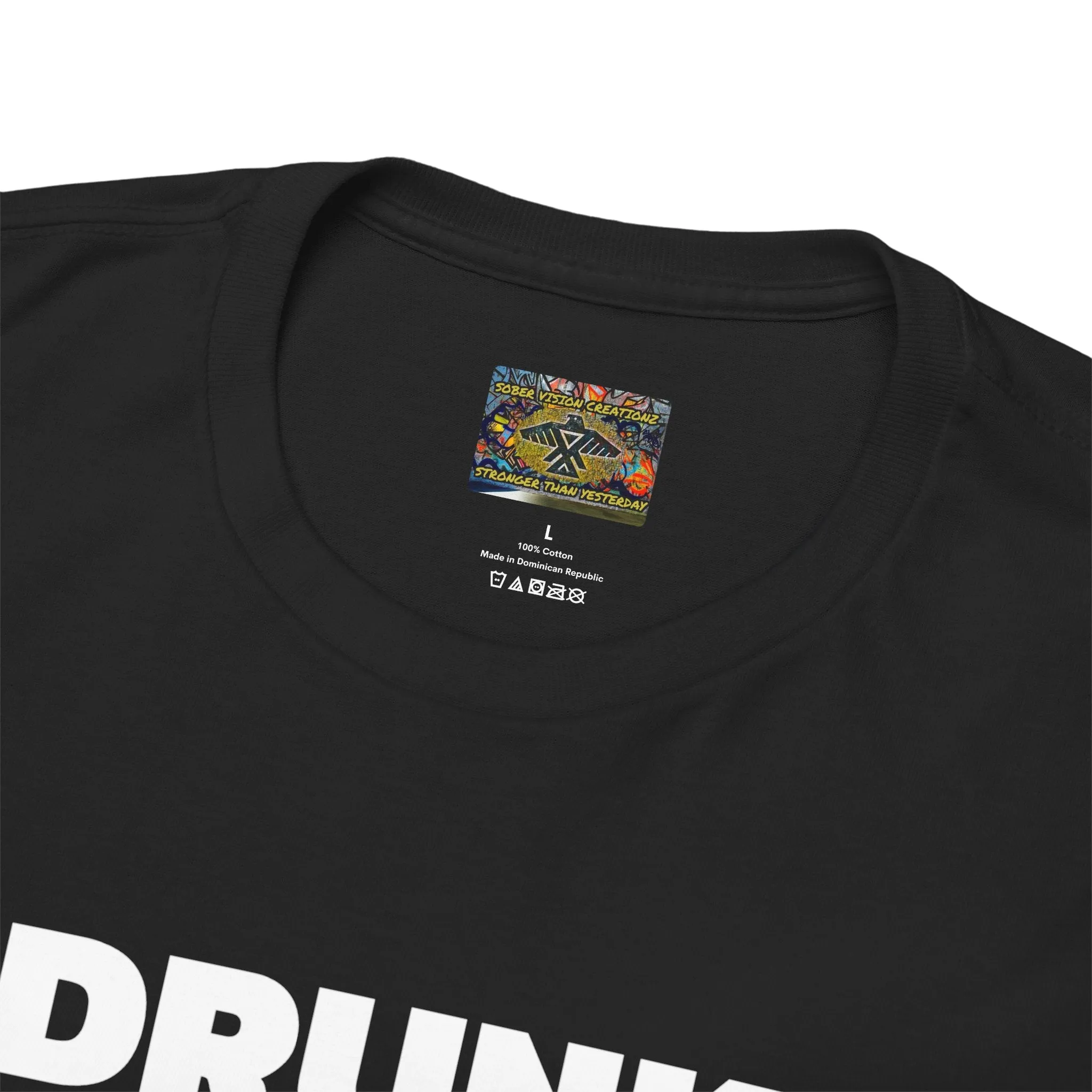 Drunk no more Unisex Heavy Cotton Tee
