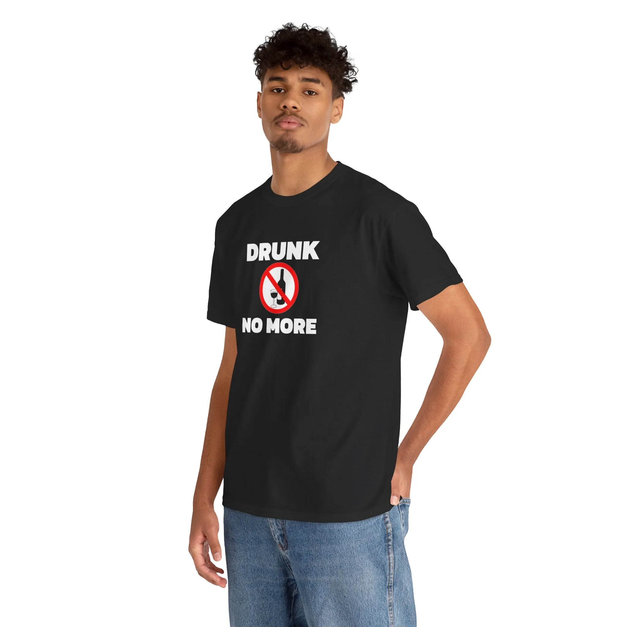 Drunk no more Unisex Heavy Cotton Tee