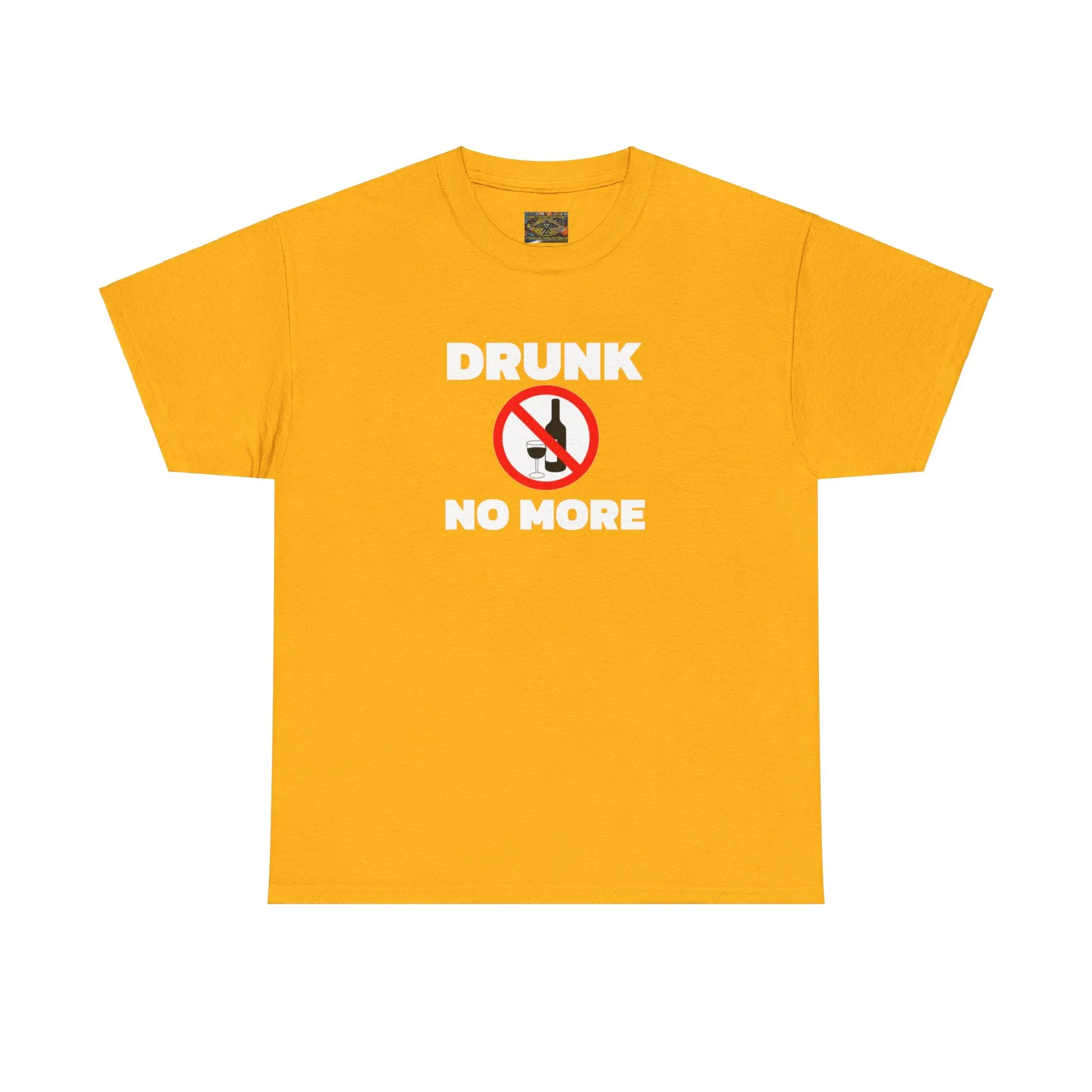 Drunk no more Unisex Heavy Cotton Tee