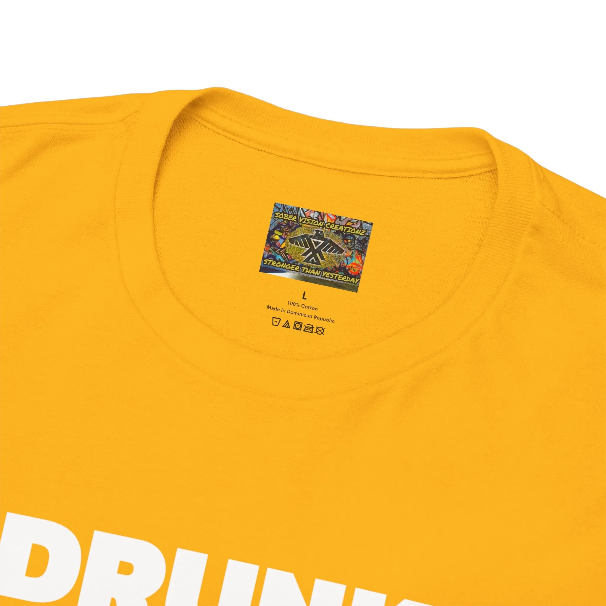 Drunk no more Unisex Heavy Cotton Tee