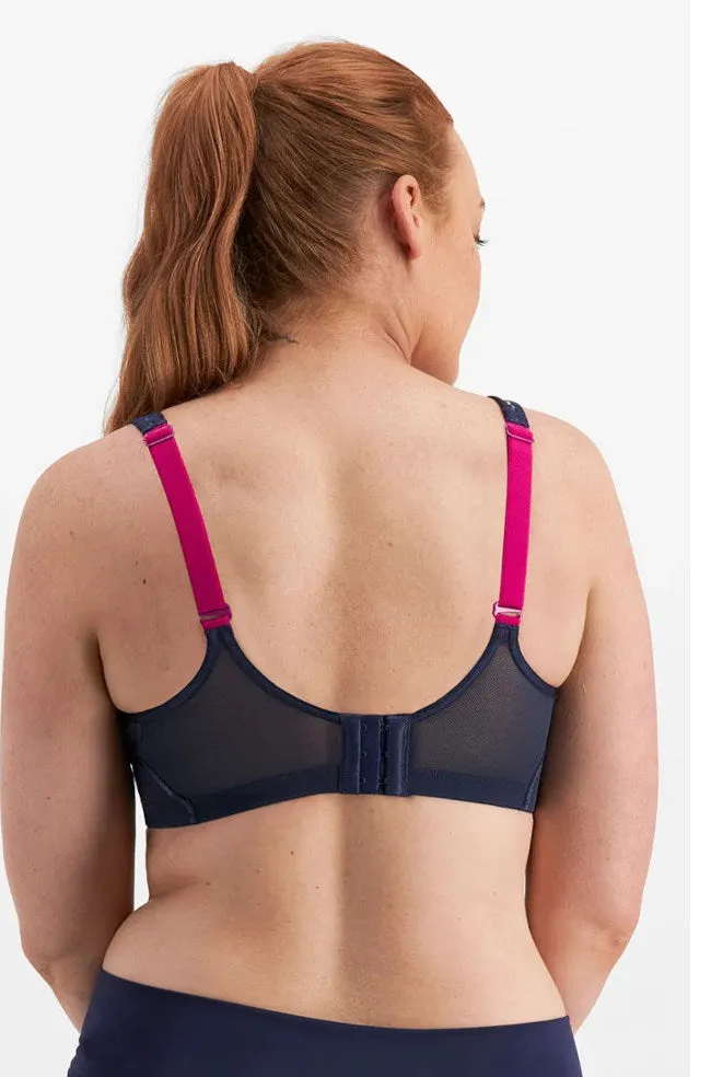 Electrify UW Sports Bra (Navy Floral) Available in size 16B only