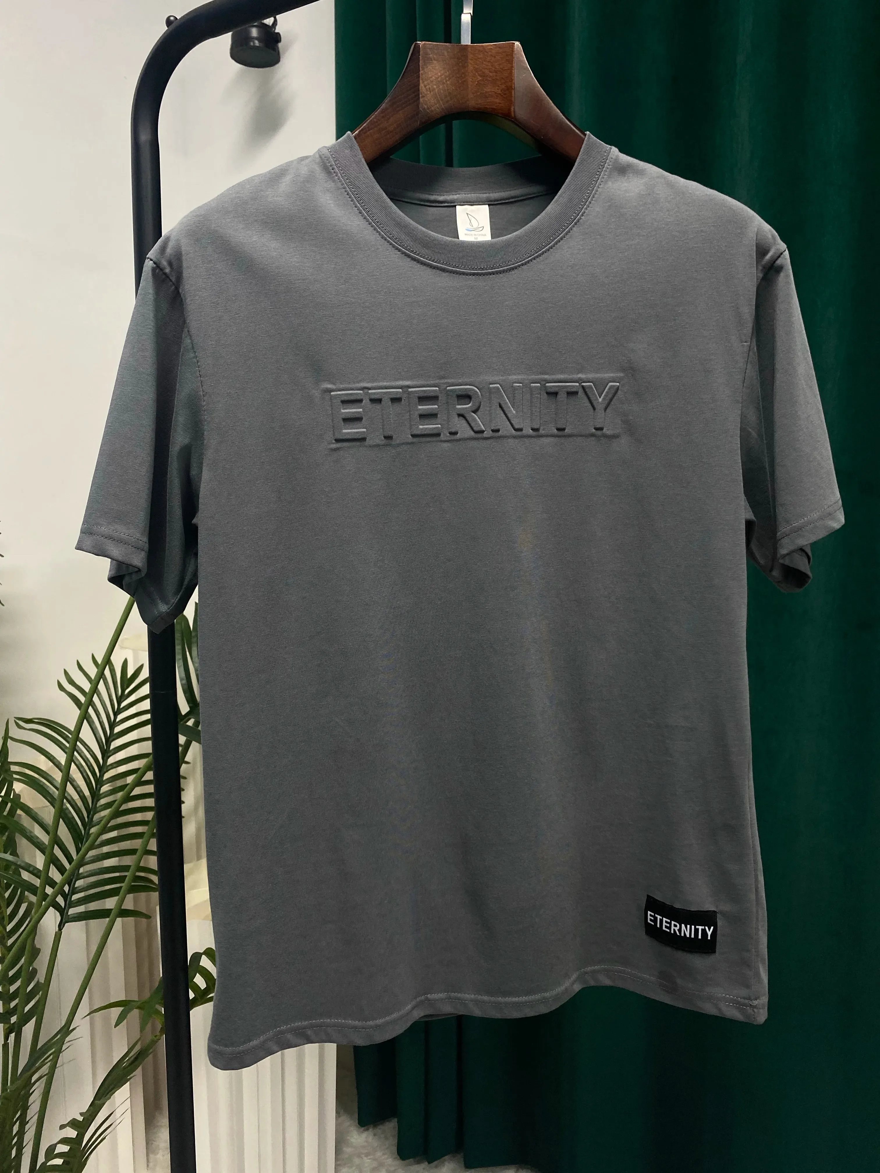 Eternity 100% Cotton Men's Short-sleeve Free ironing T-shirts