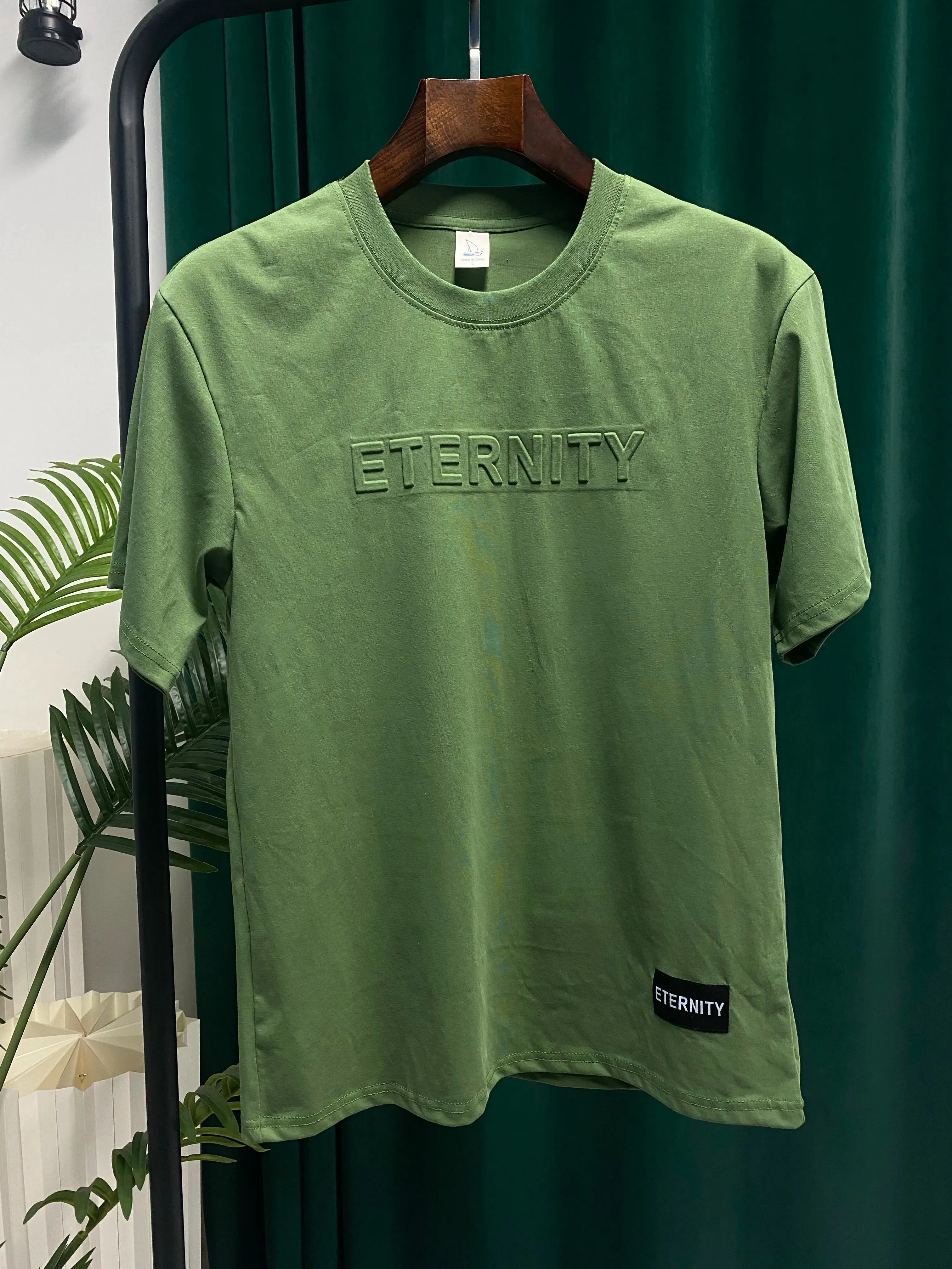 Eternity 100% Cotton Men's Short-sleeve Free ironing T-shirts
