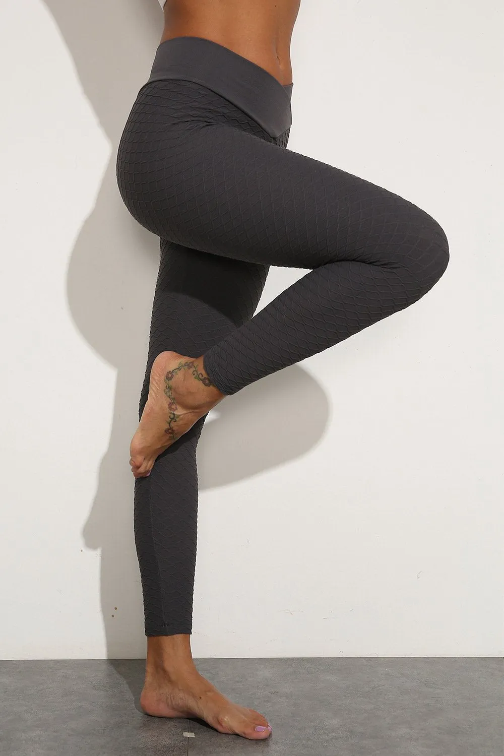 FashionSierra - Women's lifting yoga pants anti cellulite seamless leggings