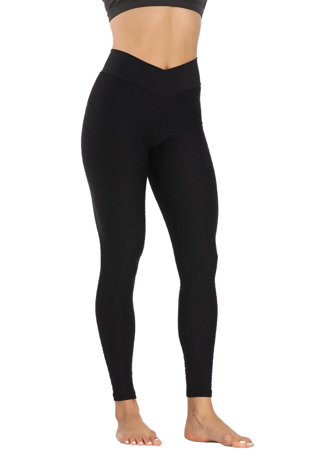 FashionSierra - Women's lifting yoga pants anti cellulite seamless leggings