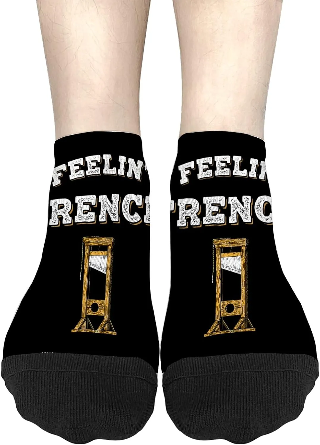 Feeling French Vintage Guillotine Low Cut Socks For Woman