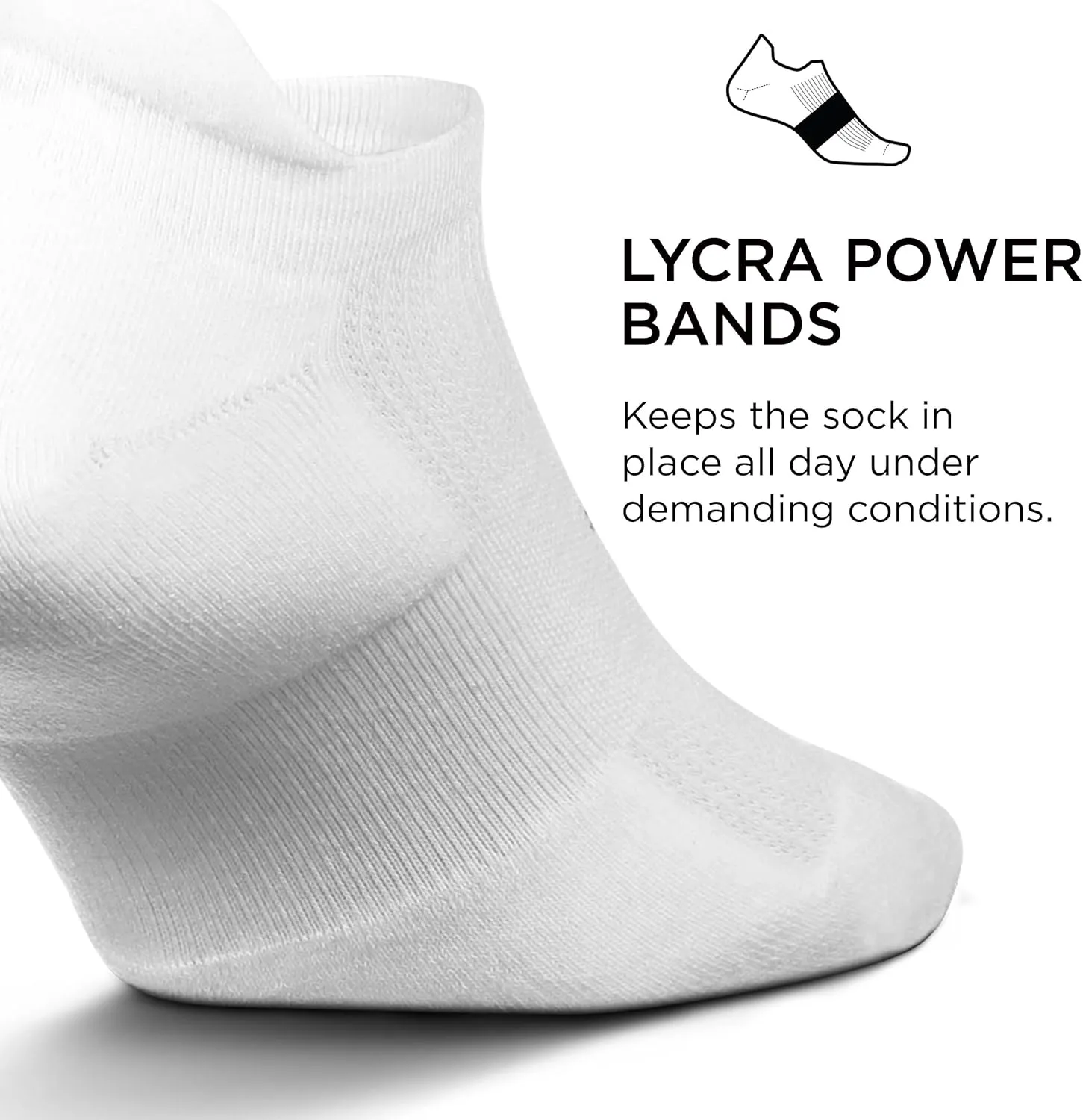 Feetures High Performance Max Cushion Ankle Sock - Tab Socks for Women & Men with Heel Tab - (3 Pair)