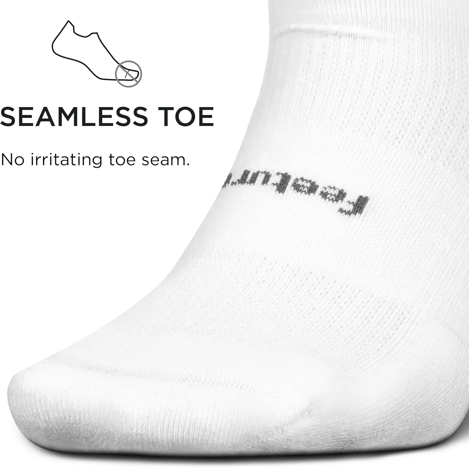 Feetures High Performance Max Cushion Ankle Sock - Tab Socks for Women & Men with Heel Tab - (3 Pair)