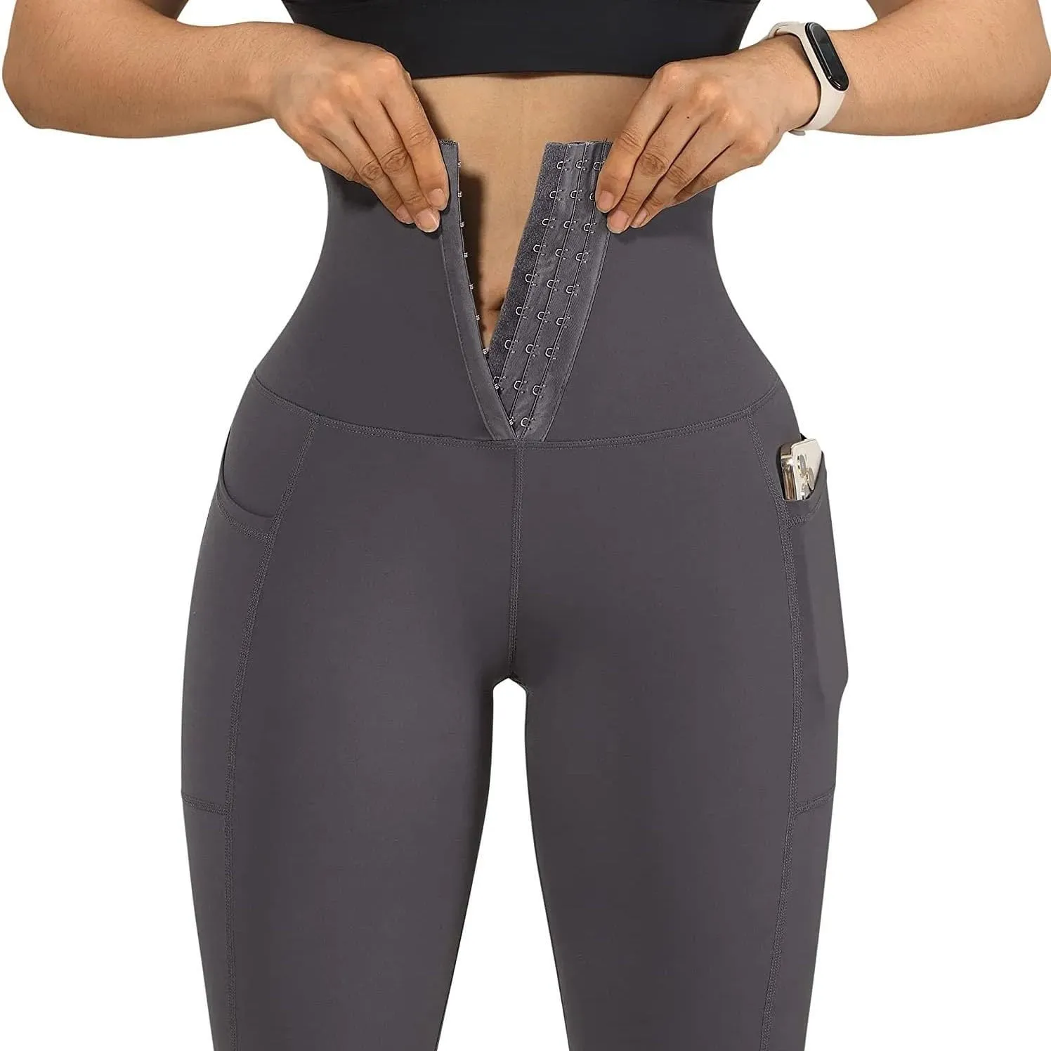 Flare Leggings Women's Tummy Workout Compression Tights Yoga Leggings High Yoga Pants for Yoga Gym Workout Womans