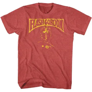 Flash Gordon Flash Bust Men's T-Shirt