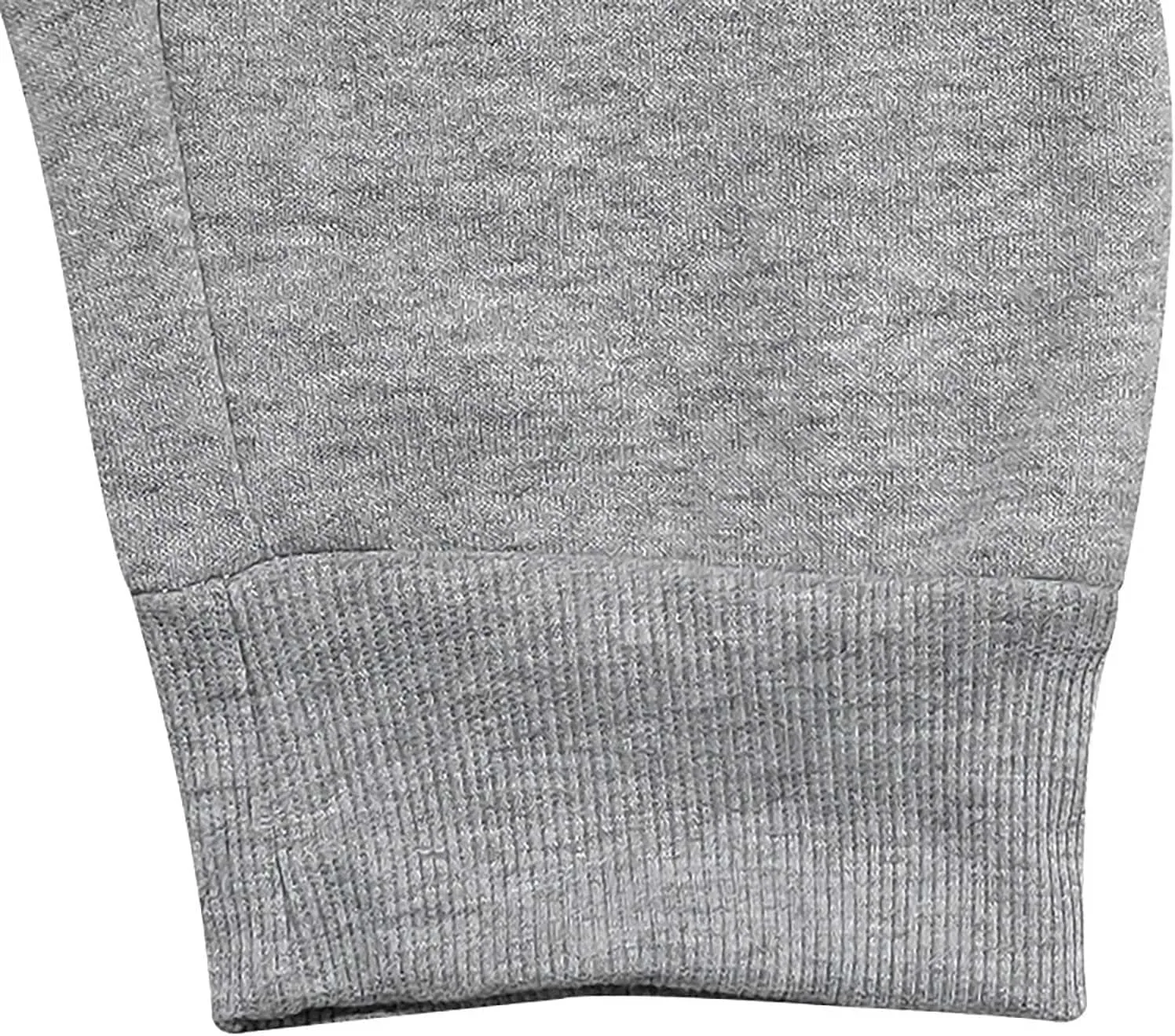 Fleece Lined Cargo Sweatpants for Men Baggy Drawstring Waist Joggers with Pockets Gym Workout Heavyweight Trousers
