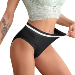 Franterd Sexy Panties for Women, Womens High Waist Seamless Panties Hipster Soft Breathable Underwear Girls Ladies Briefs