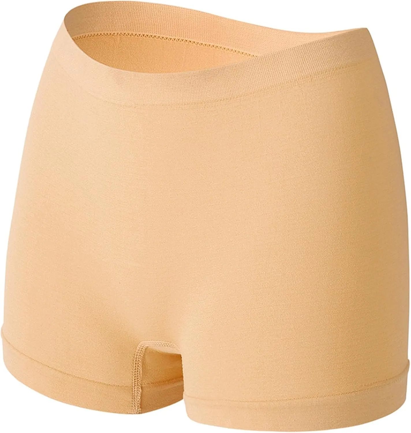 Franterd Women's Boyshort Underwear Full Coverage Seamless Panties Soft Stretch Briefs,Women's Seamless Underwear Plus Size