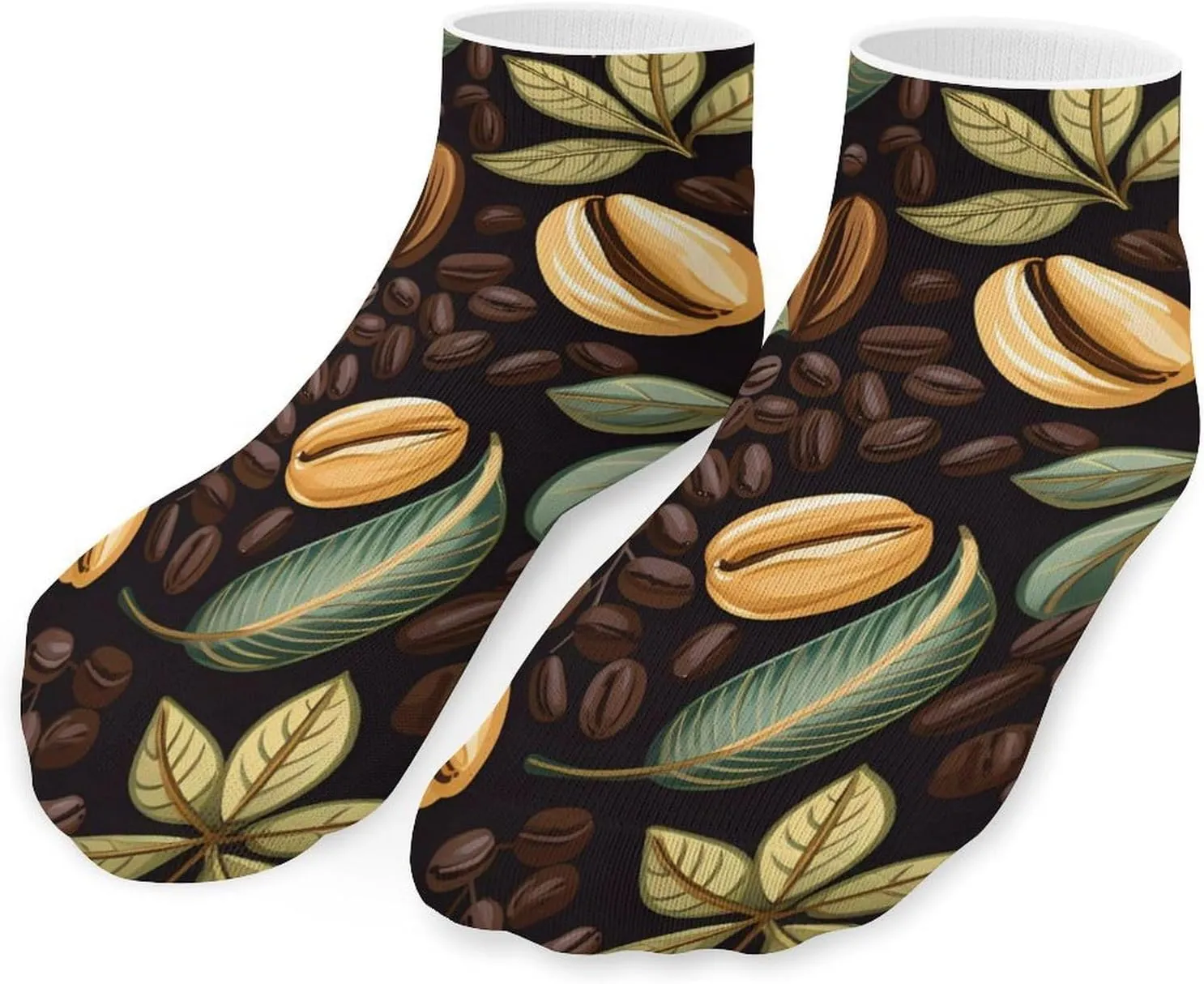 Fresh Coffee Unisex Ankle Socks Athletic Low Cut No Show Sock Breathable Stocking