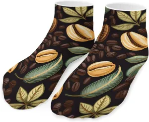 Fresh Coffee Unisex Ankle Socks Athletic Low Cut No Show Sock Breathable Stocking