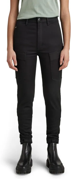 G-STAR Women's Kafey High Rise Skinny Fit Cargo Pants