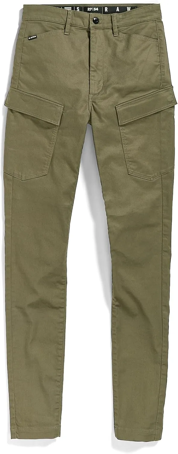 G-STAR Women's Kafey High Rise Skinny Fit Cargo Pants