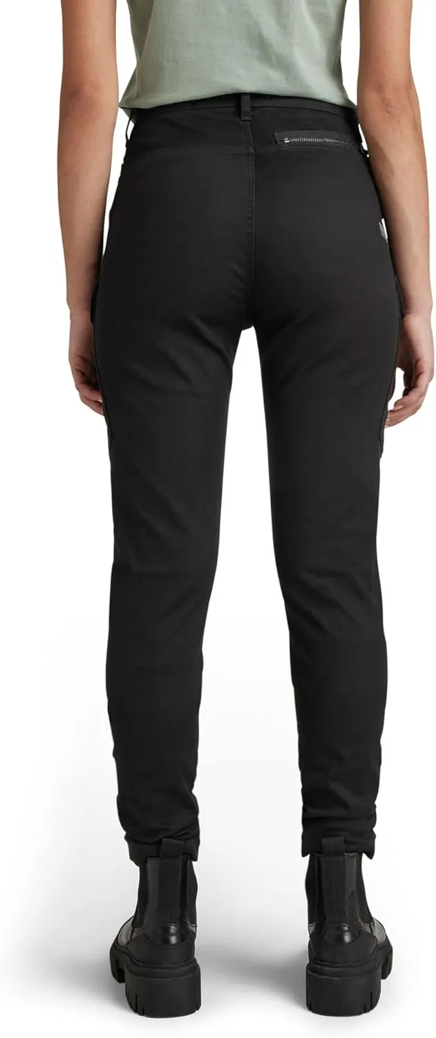 G-STAR Women's Kafey High Rise Skinny Fit Cargo Pants