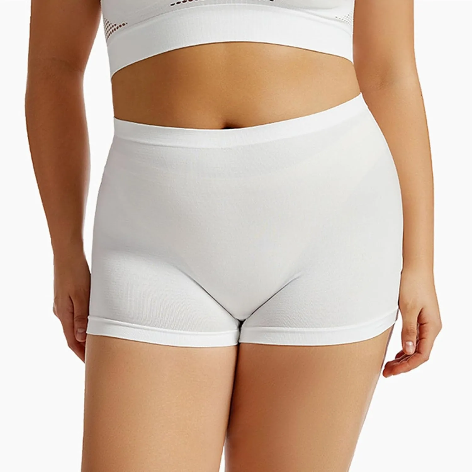 GOKKILRW Womens Boyshort Underwear Full Coverage Seamless Cotton Boy Short Panties Soft Stretch Boxer Briefs Sleep Shorts
