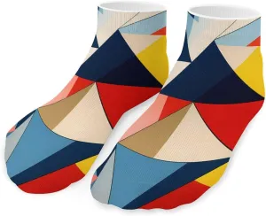 Graphic Unisex Ankle Socks Athletic Low Cut No Show Sock Breathable Stocking