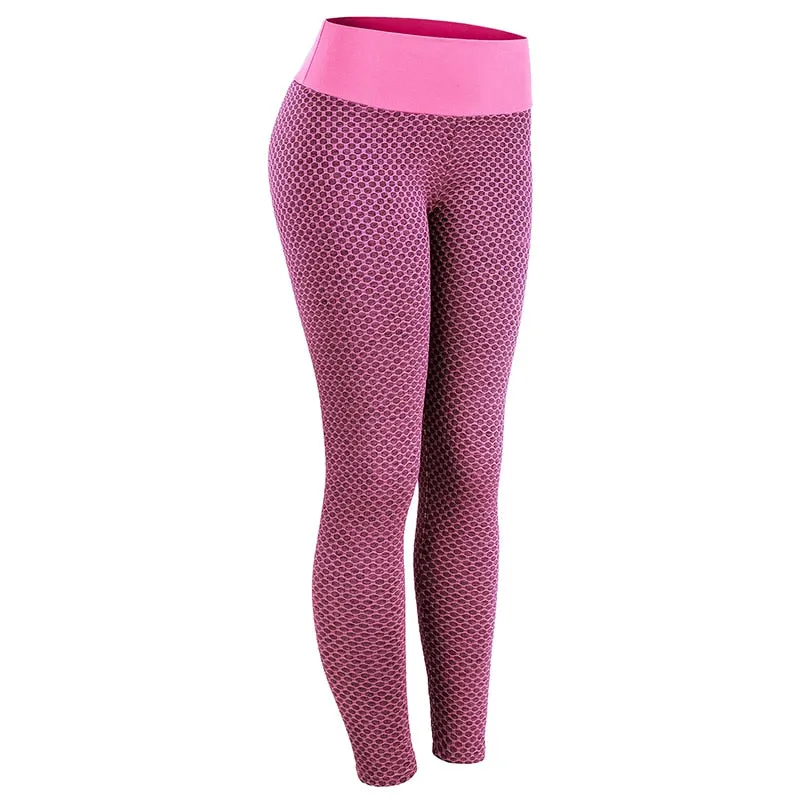 Grid Tights Yoga Pants