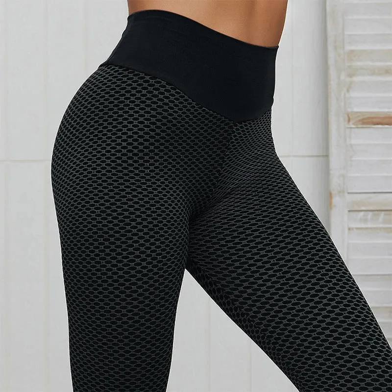 Grid Tights Yoga Pants