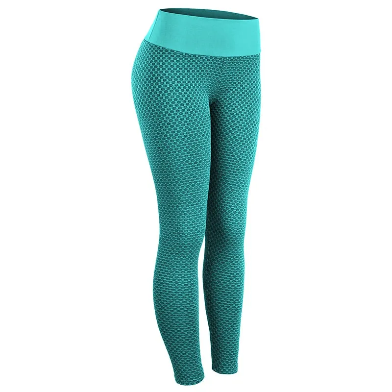 Grid Tights Yoga Pants
