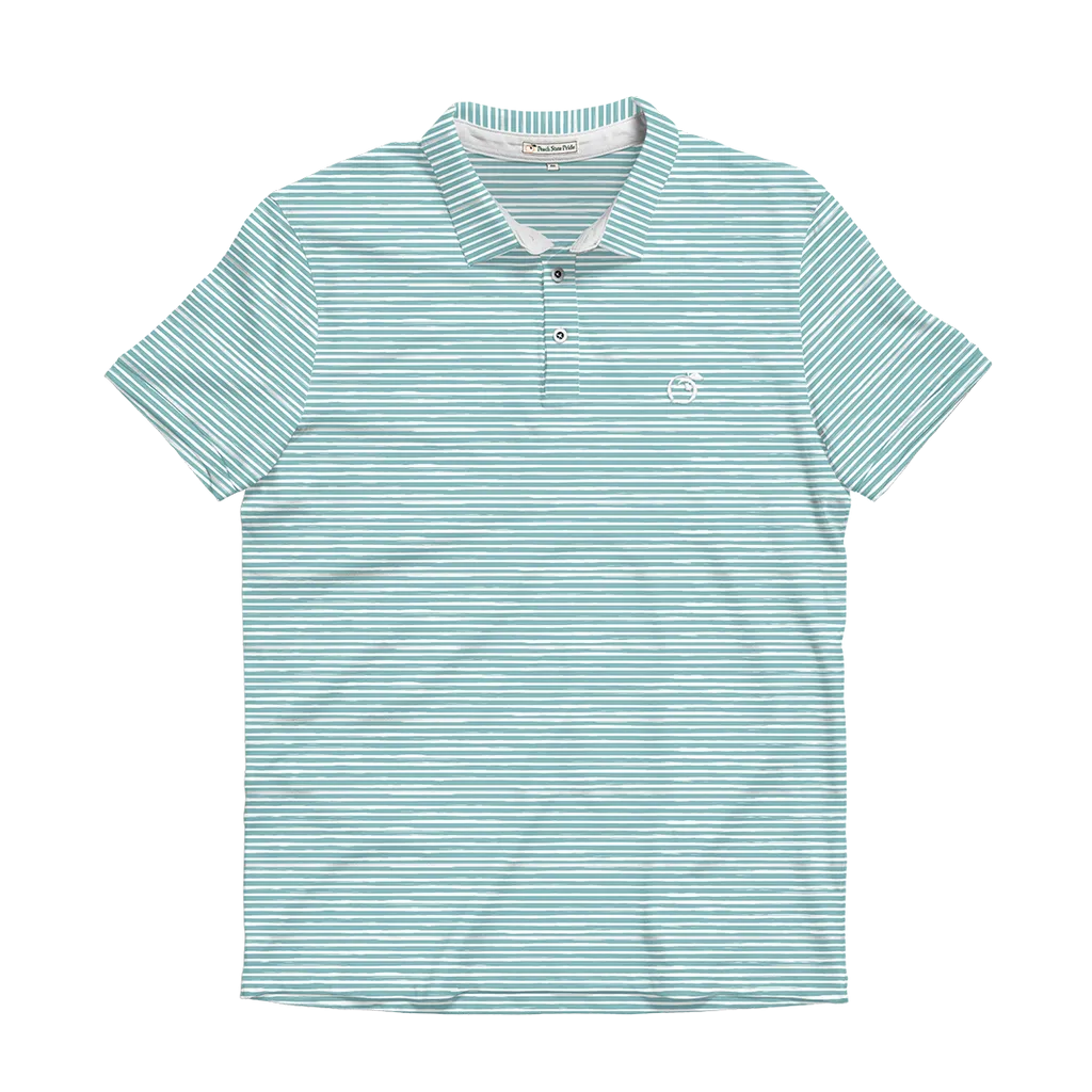 Heathered Azalea Performance Polo