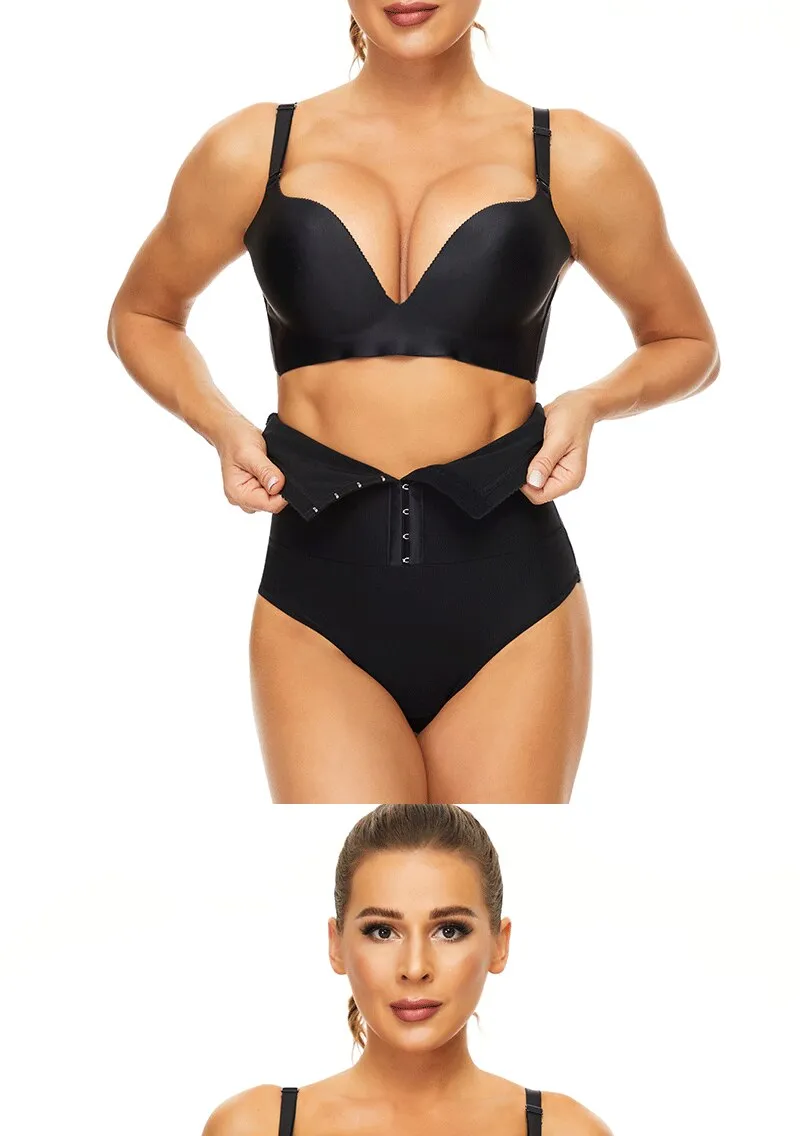 High Waist Shapewear Women's Thong Panties