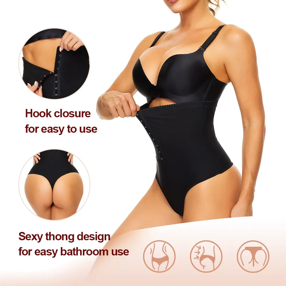 High Waist Shapewear Women's Thong Panties