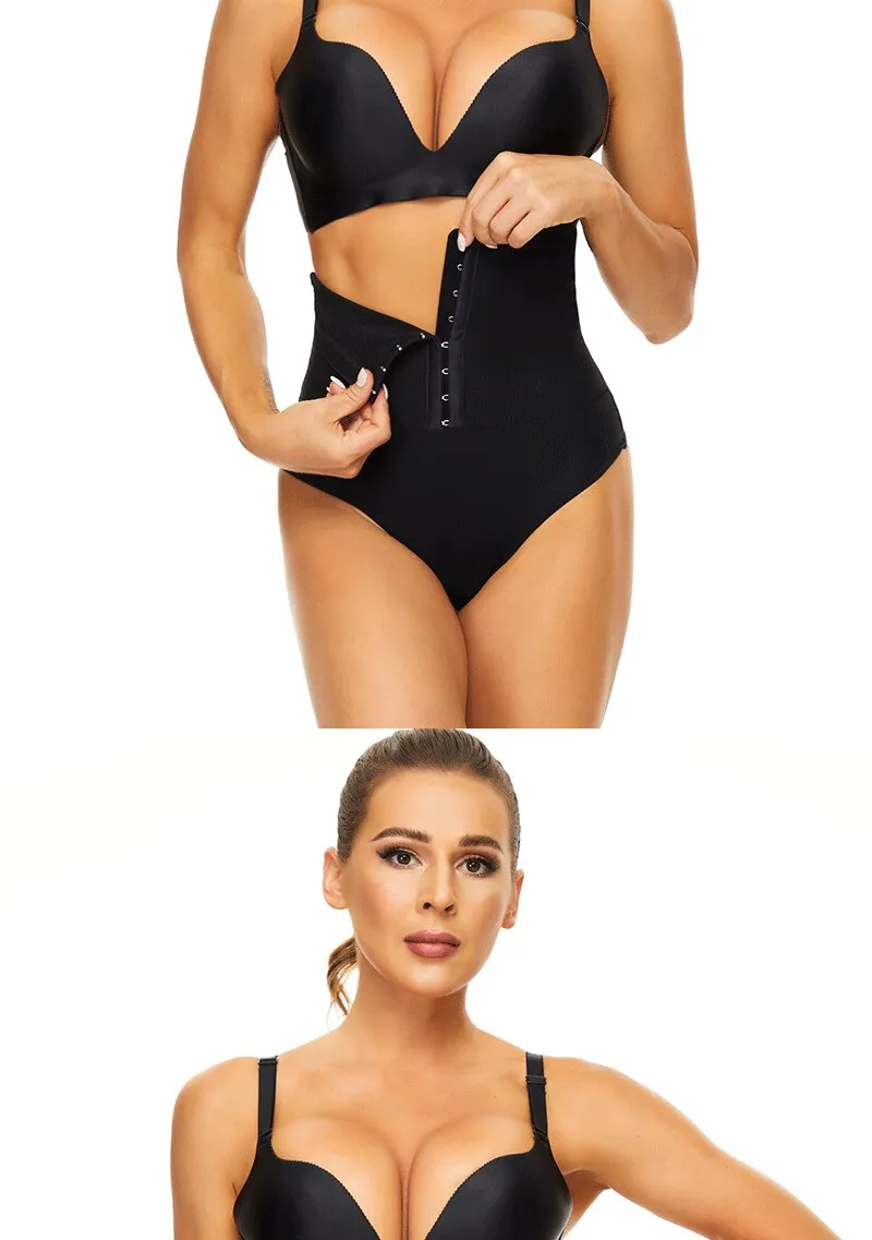 High Waist Shapewear Women's Thong Panties