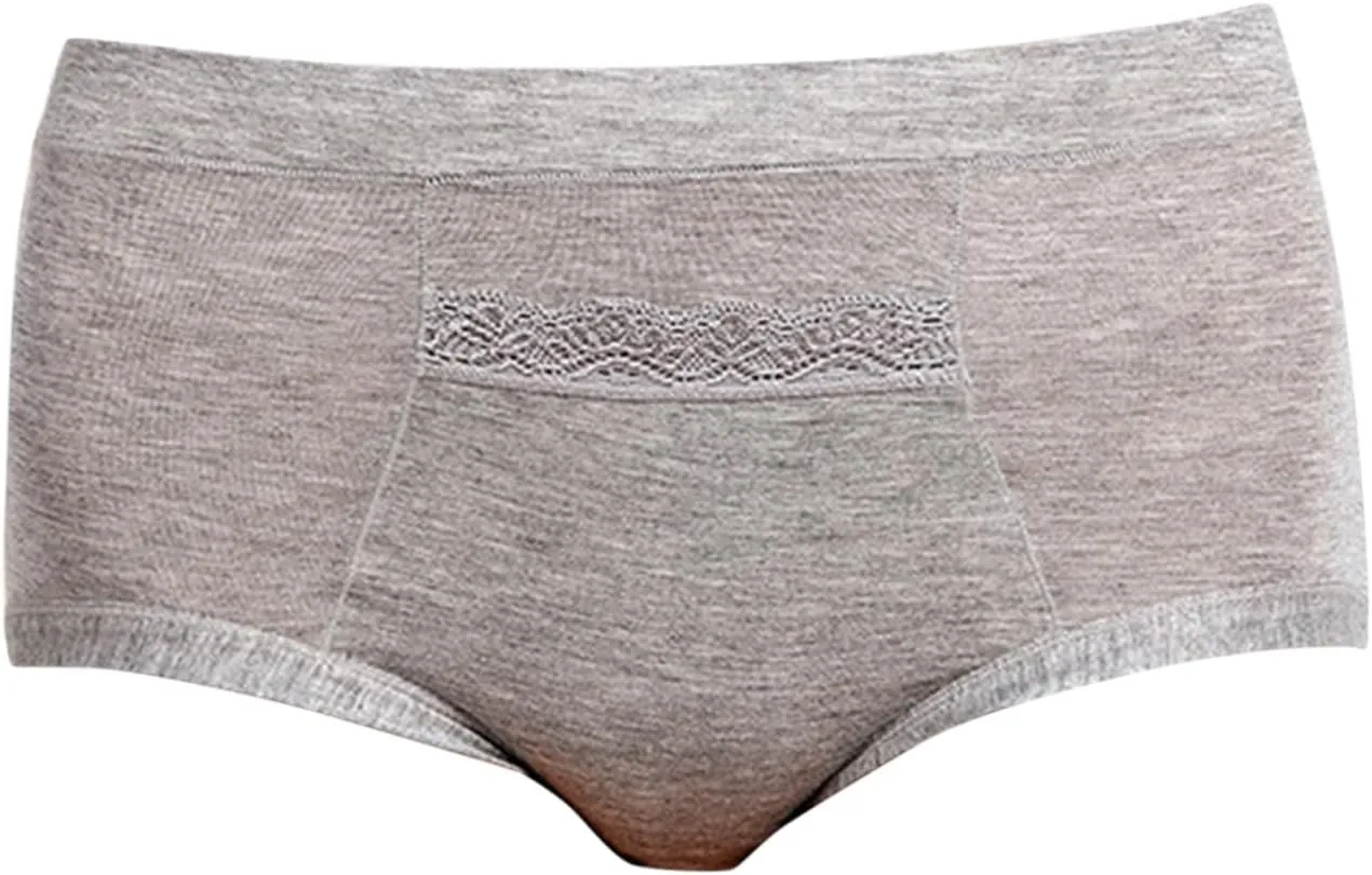 High Waist Underwear for Women Plus Size Seamless Hipster Panties Soft Briefs Ladies Stretch Full Coverage Panty