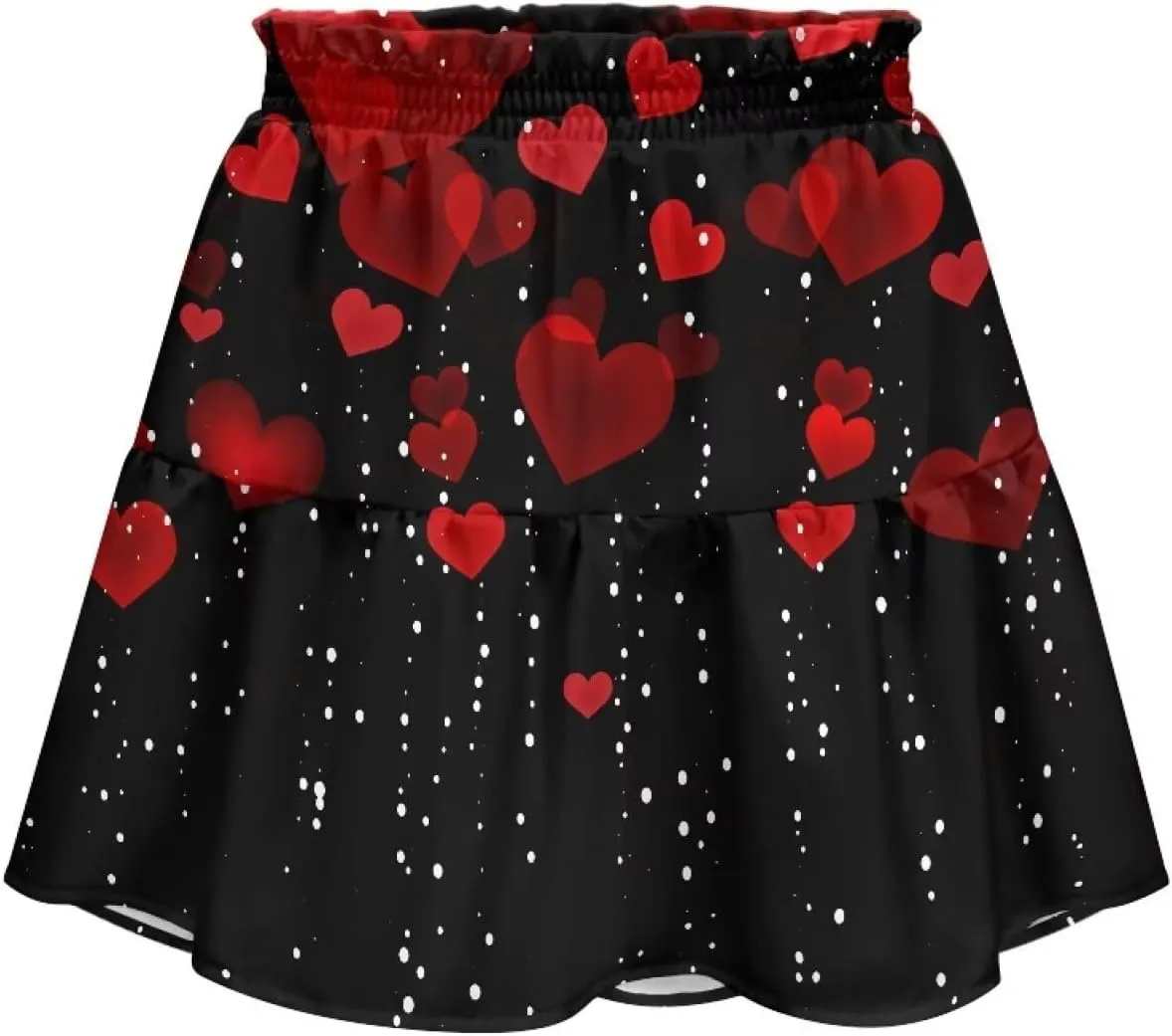 High Waisted Skirts for Women Pleated Tennis Skirts for Women Valentine