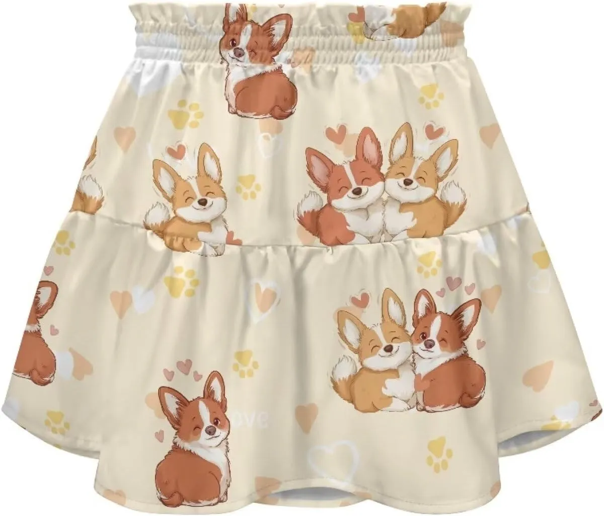 High Waisted Skirts for Women Pleated Tennis Skirts for Women Valentine