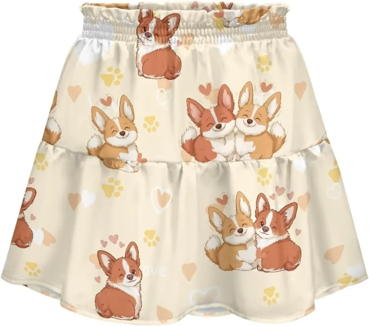 High Waisted Skirts for Women Pleated Tennis Skirts for Women Valentine