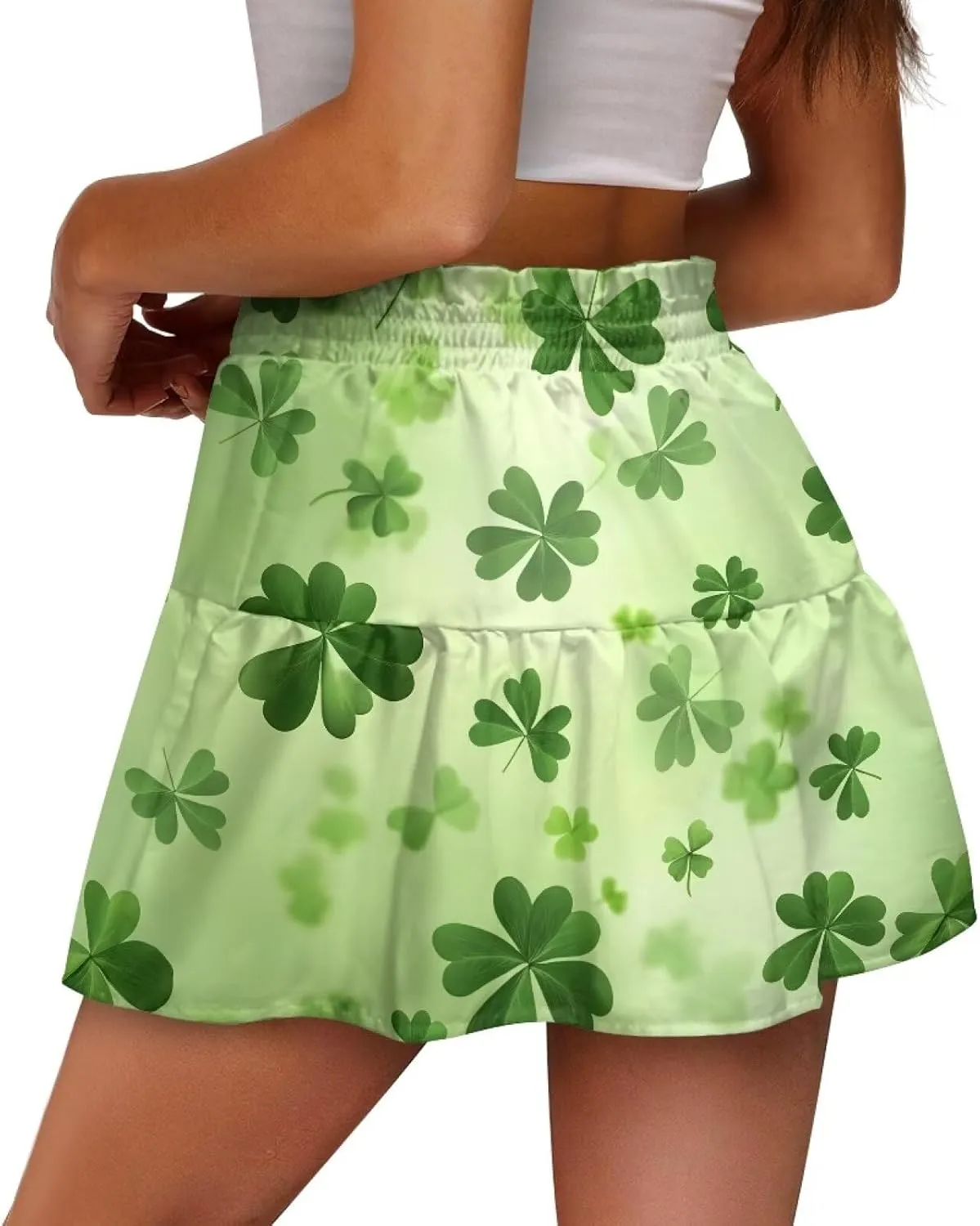 High Waisted Skirts for Women Pleated Tennis Skirts for Women Valentine