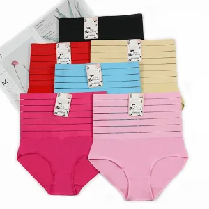 High Waisted Women's Panties Girdle Underwear Free Size