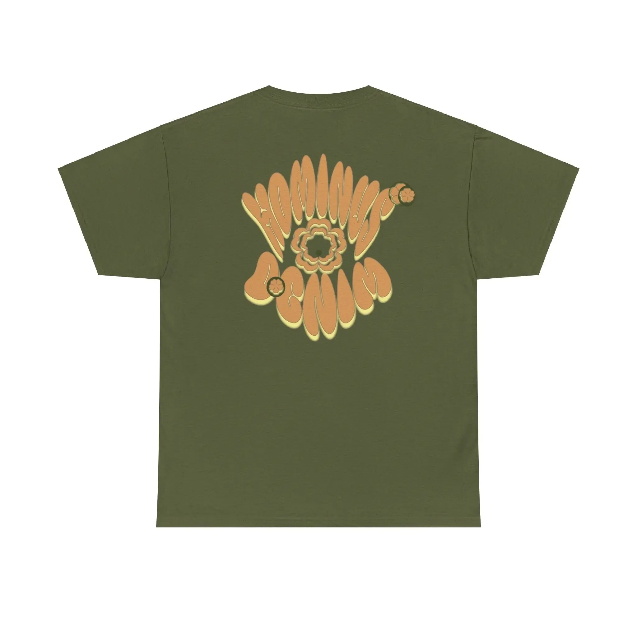Hominus Denim Flower Y2K Logo Tee 2