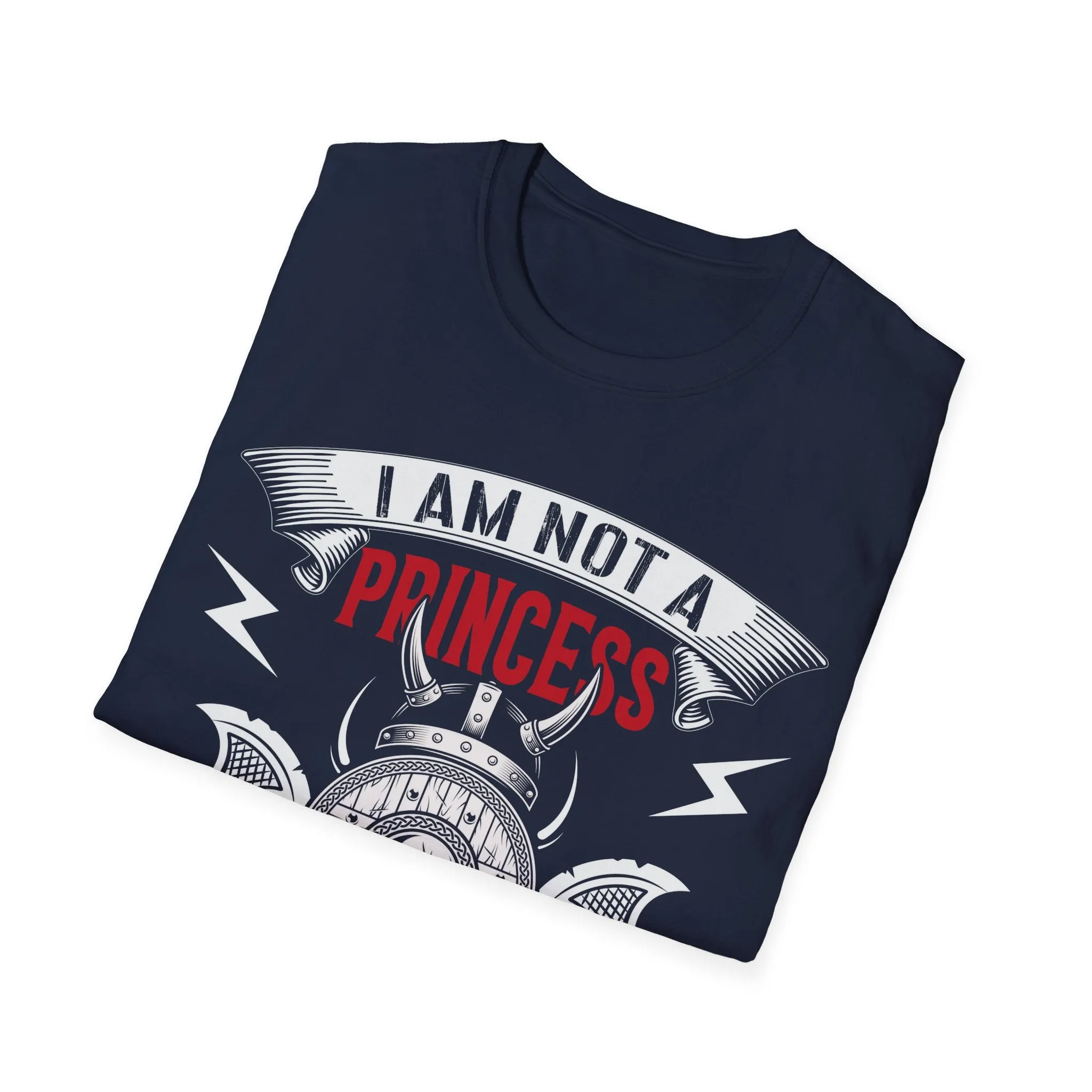I Am Not A Princess I Am A Shield Maiden Viking T-Shirt